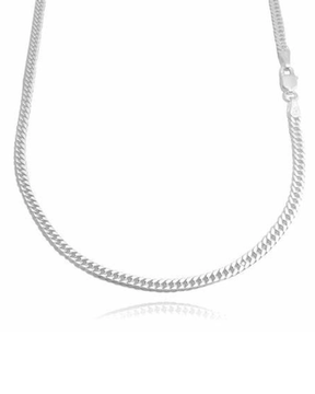 Corrente de Prata Grumet 3 MM Elegância e Estilo Duradouro