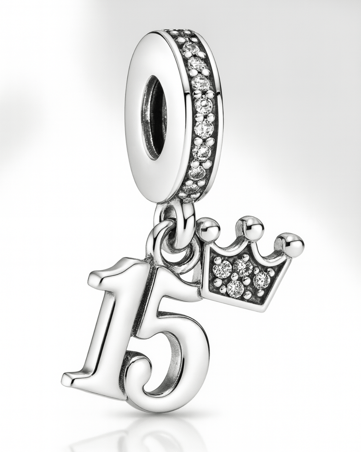 Berloque 15 Anos em Prata 925 - Karina Pratas