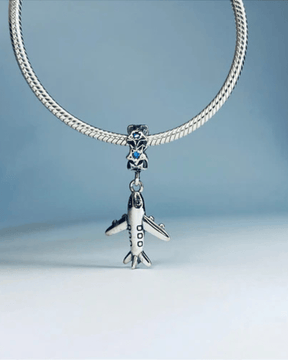 Berloque Avião Em Prata 925 - Karina Pratas