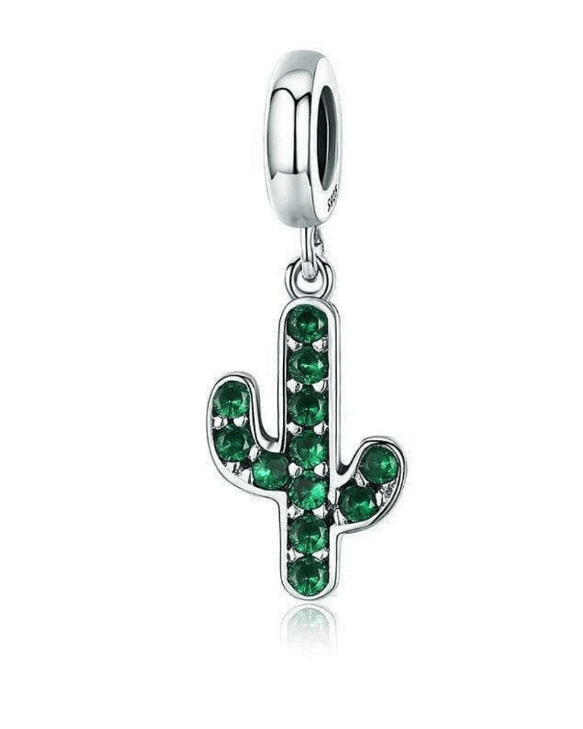 Berloque Cacto Em Prata 925 - Karina Pratas