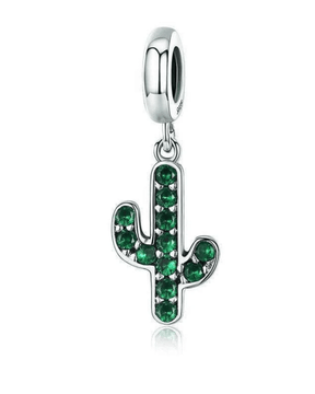 Berloque Cacto Em Prata 925 - Karina Pratas