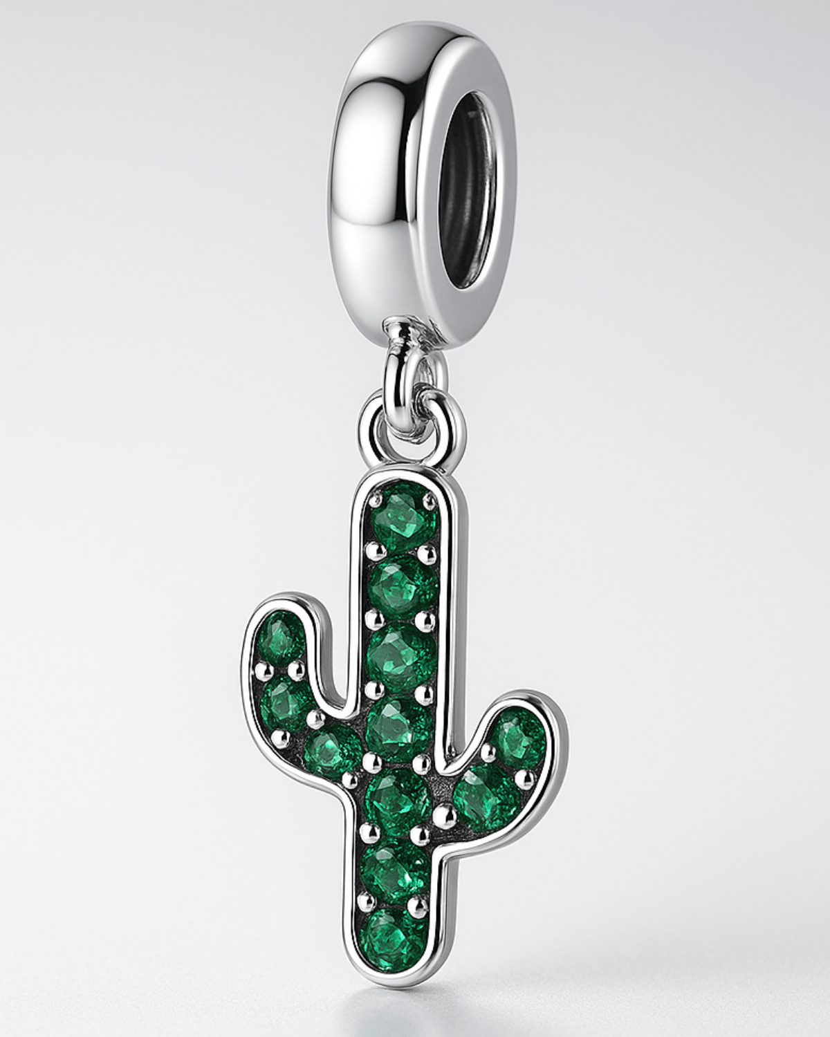 Berloque Cacto Em Prata 925 - Karina Pratas