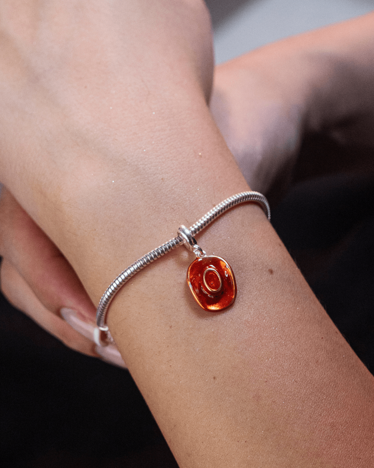 Berloque Chapéu Country de Prata 925 - Karina Pratas