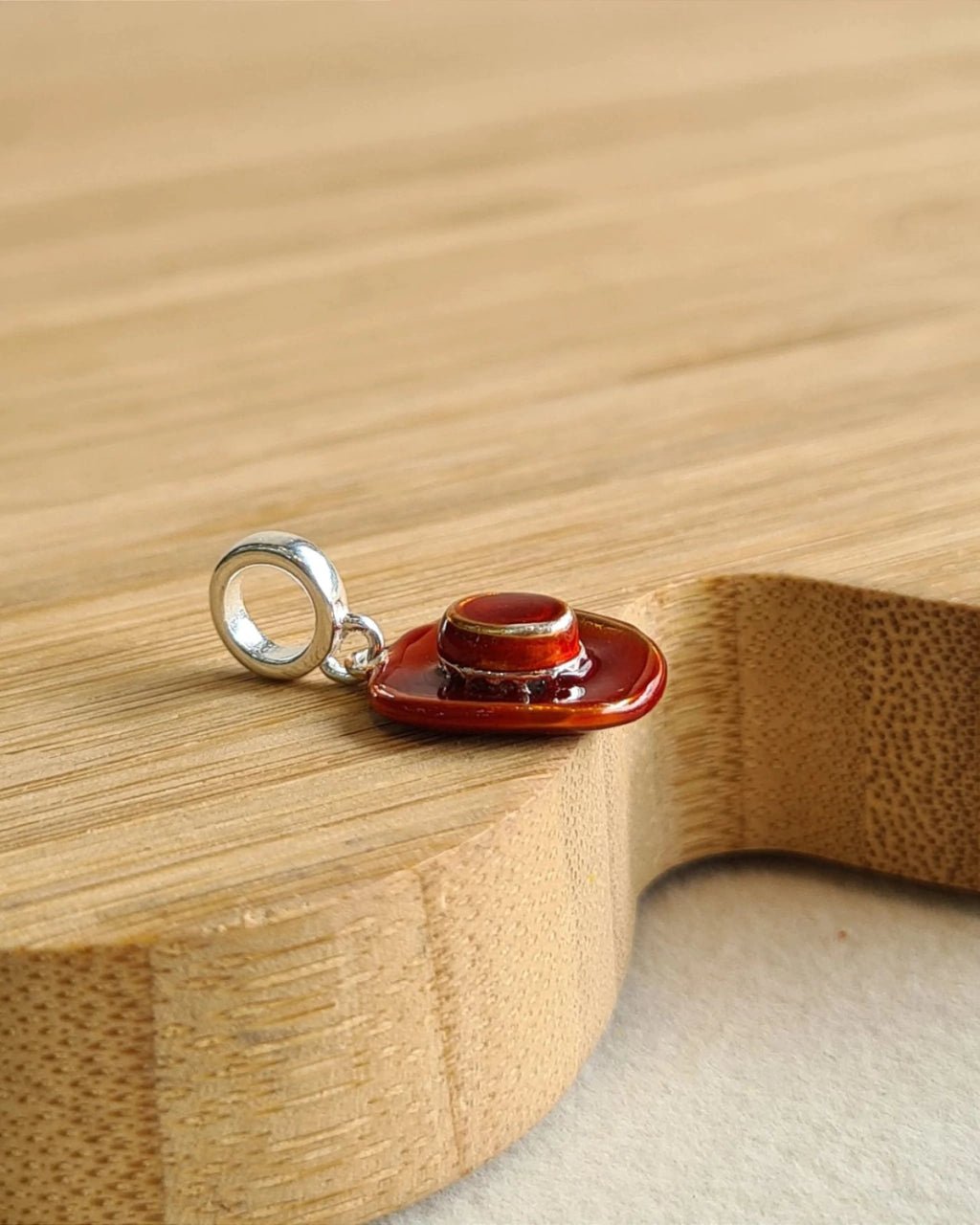 Berloque Chapéu Country de Prata 925 - Karina Pratas