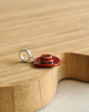 Berloque Chapéu Country de Prata 925 - Karina Pratas