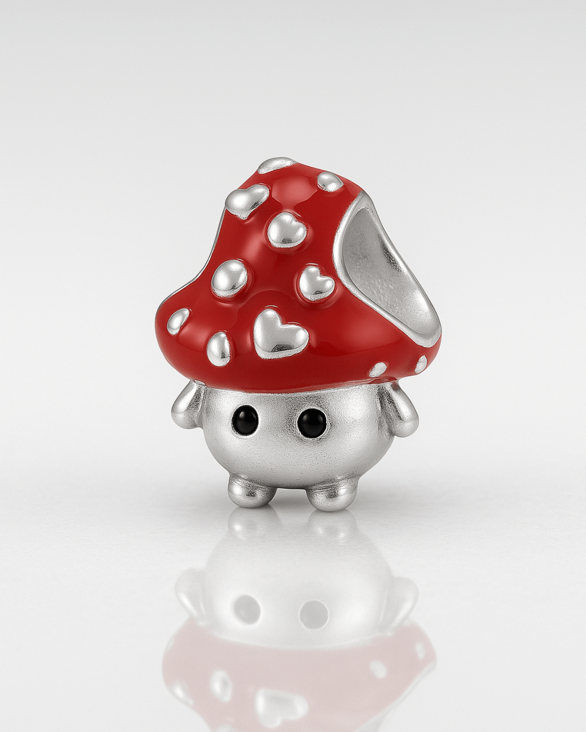 Berloque Cogumelo Prata 925 - Karina Pratas