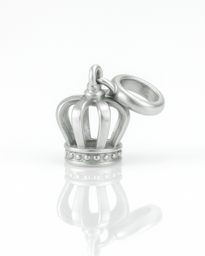 Berloque Coroa Em Prata 925 - Karina Pratas