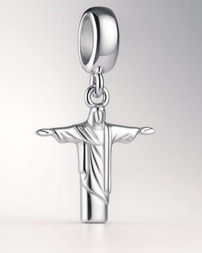 Berloque Cristo Redentor Prata 925 - Karina Pratas