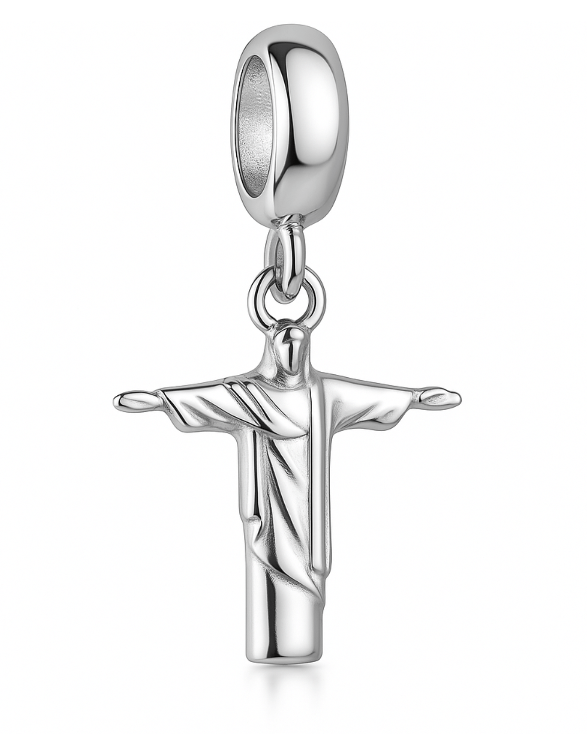 Berloque Cristo Redentor Prata 925 - Karina Pratas