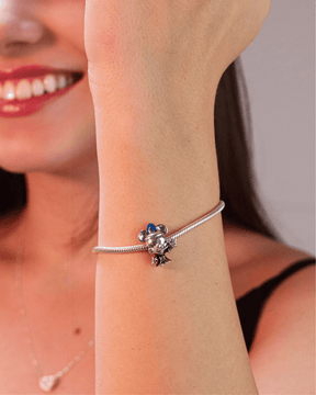 Berloque Mickey Feiticeiro Prata 925 - Karina Pratas