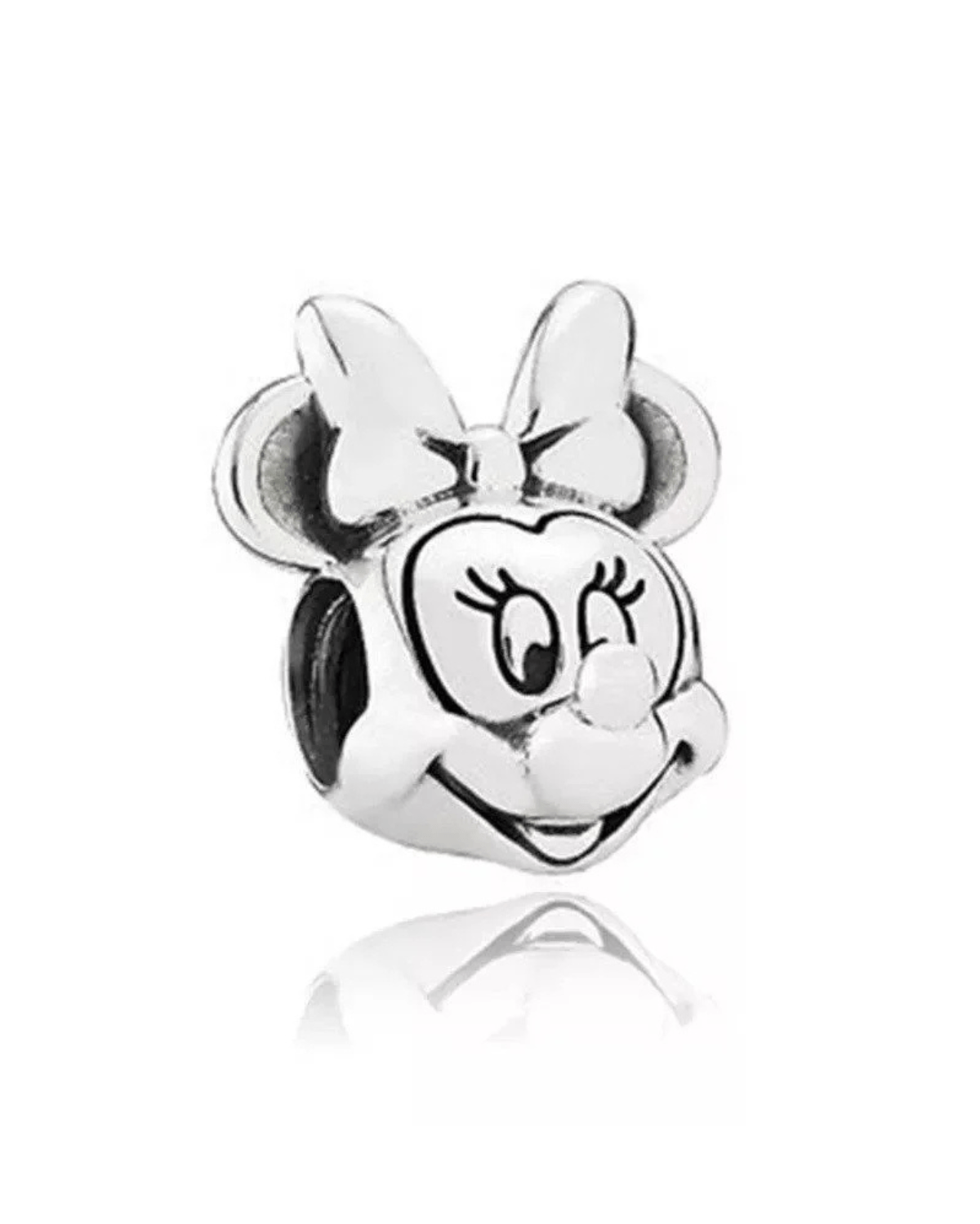 Berloque Minnie Mouse Prata 925 - Karina Pratas