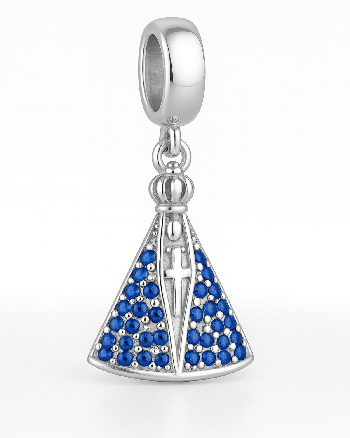 Berloque Nossa Senhora Manto Azul - Karina Pratas