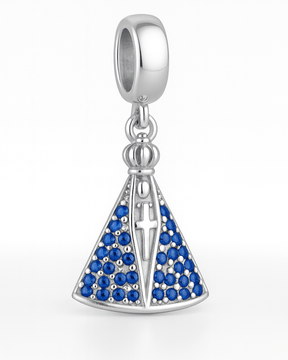 Berloque Nossa Senhora Manto Azul - Karina Pratas