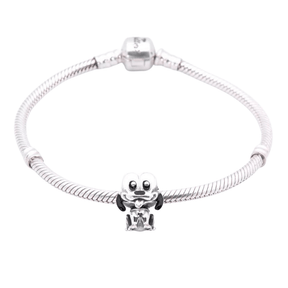 Berloque Pluto Mouse Prata 925 - Karina Pratas