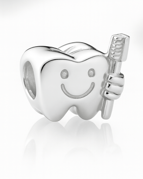 Berloque Profissões Odontologia Prata 925 - Karina Pratas