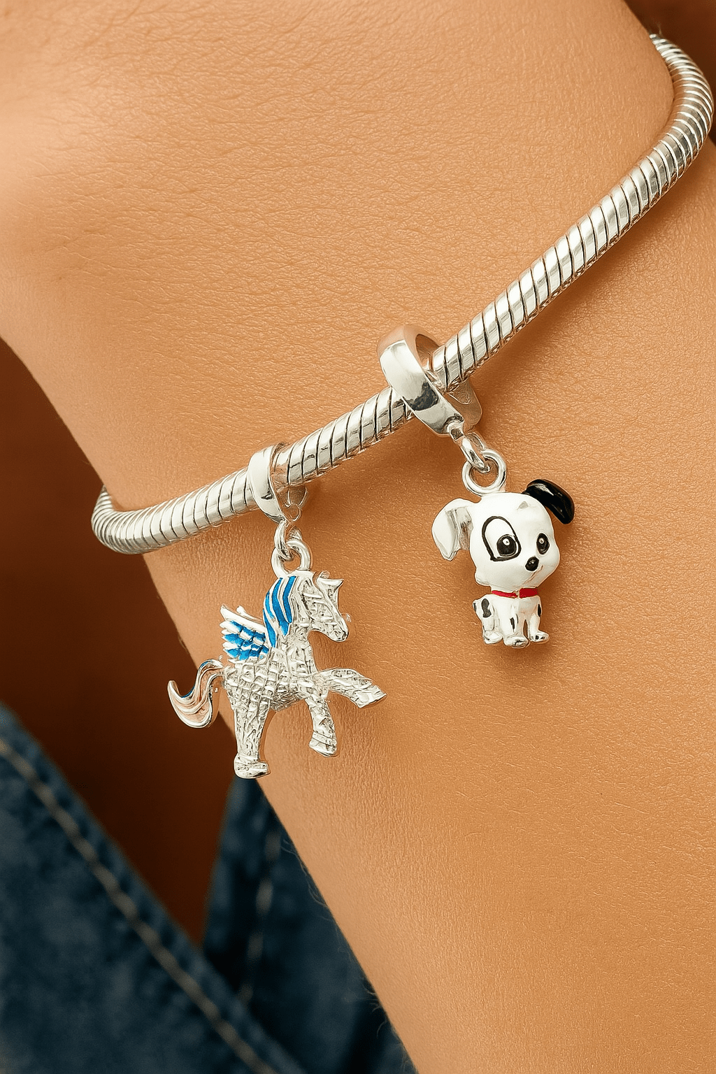 Berloque Unicórnio Prata 925 - Karina Pratas