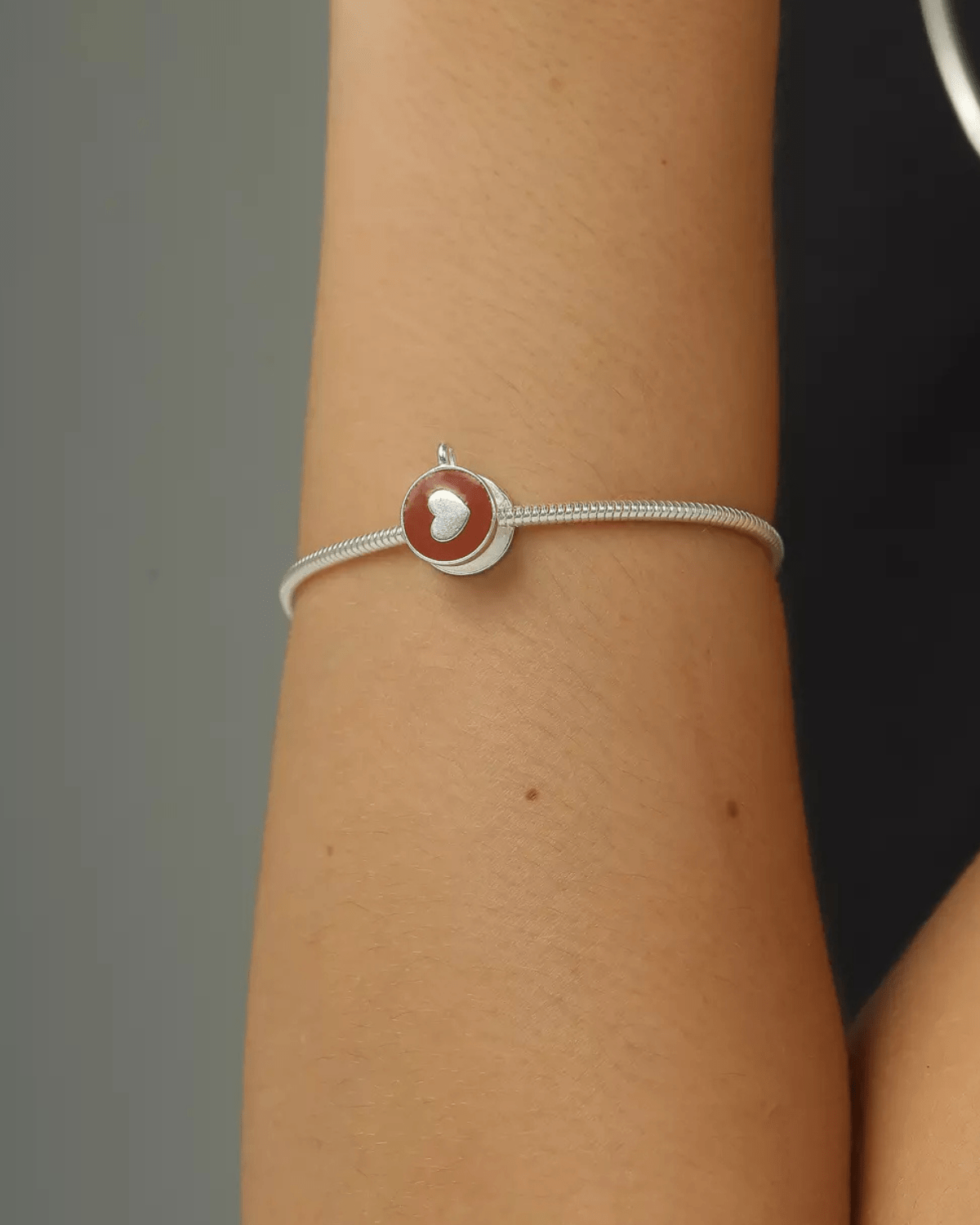 Berloque Xicara de Café Prata 925 - Karina Pratas