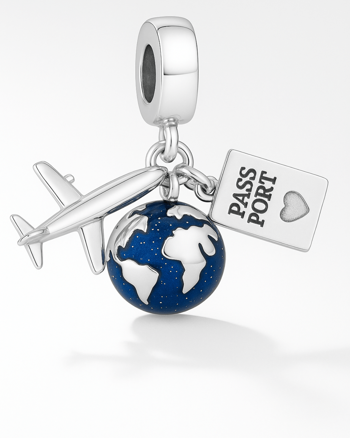 Berloques Viagem em Prata 925 - Karina Pratas