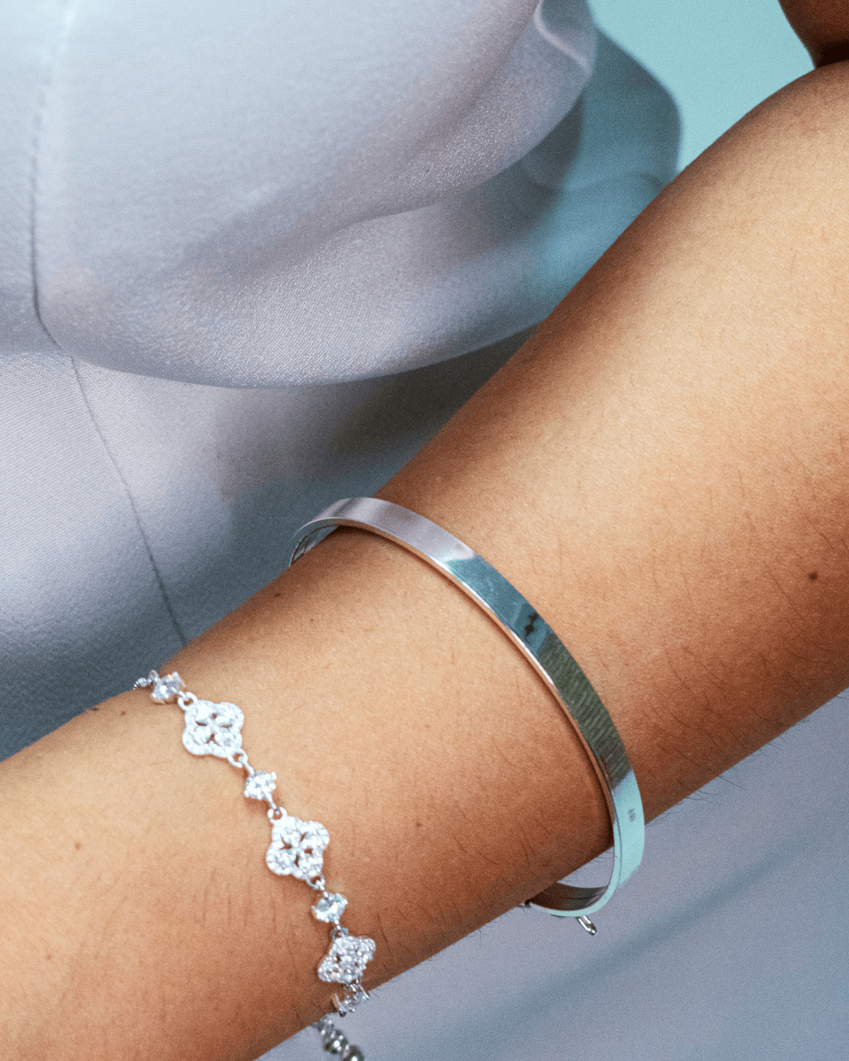 Bracelete Fio Quadrado Prata 925 - Karina Pratas