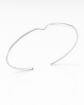 Bracelete Fio V Regulável Prata 925 - Karina Pratas