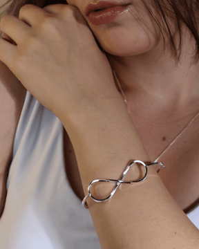 Bracelete Infinito Prata 925 - Karina Pratas