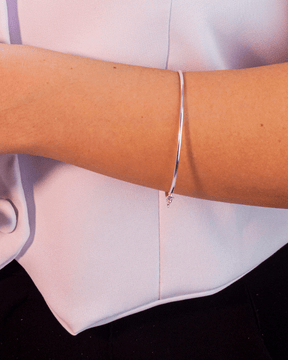 Bracelete Redondo Liso2 mm 18 Cm Prata 925 - Karina Pratas