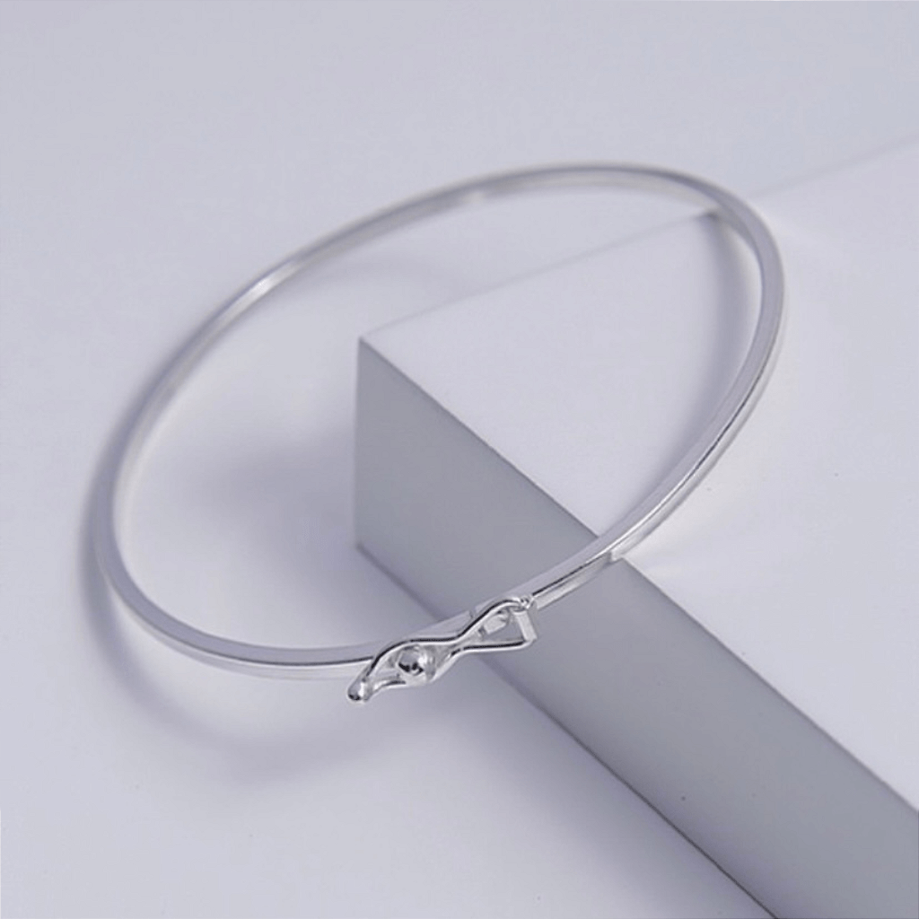 Bracelete Redondo Liso2 mm 18 Cm Prata 925 - Karina Pratas