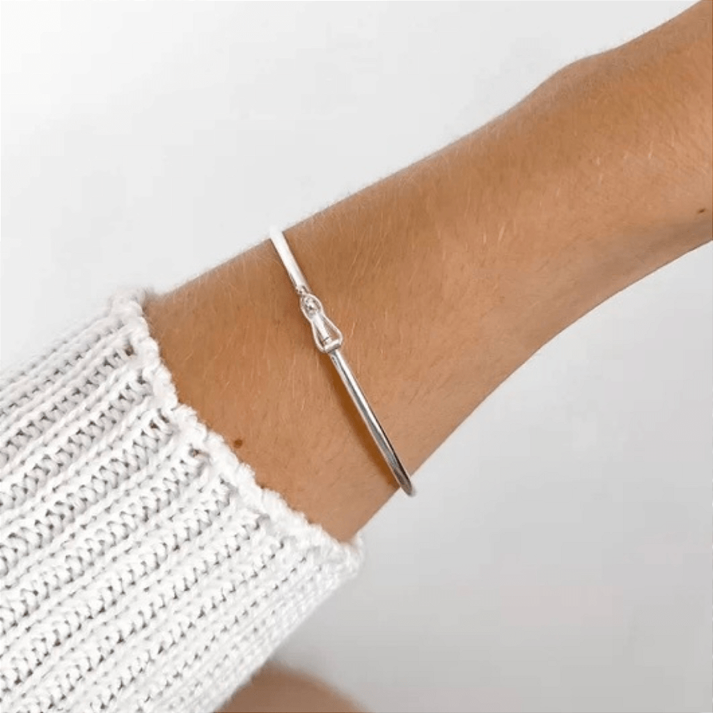 Bracelete Redondo Liso2 mm 18 Cm Prata 925 - Karina Pratas