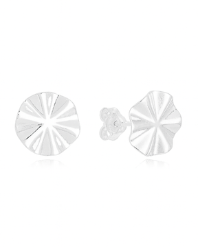 Brinco Círculo Abaulado Prata 925 - Karina Pratas