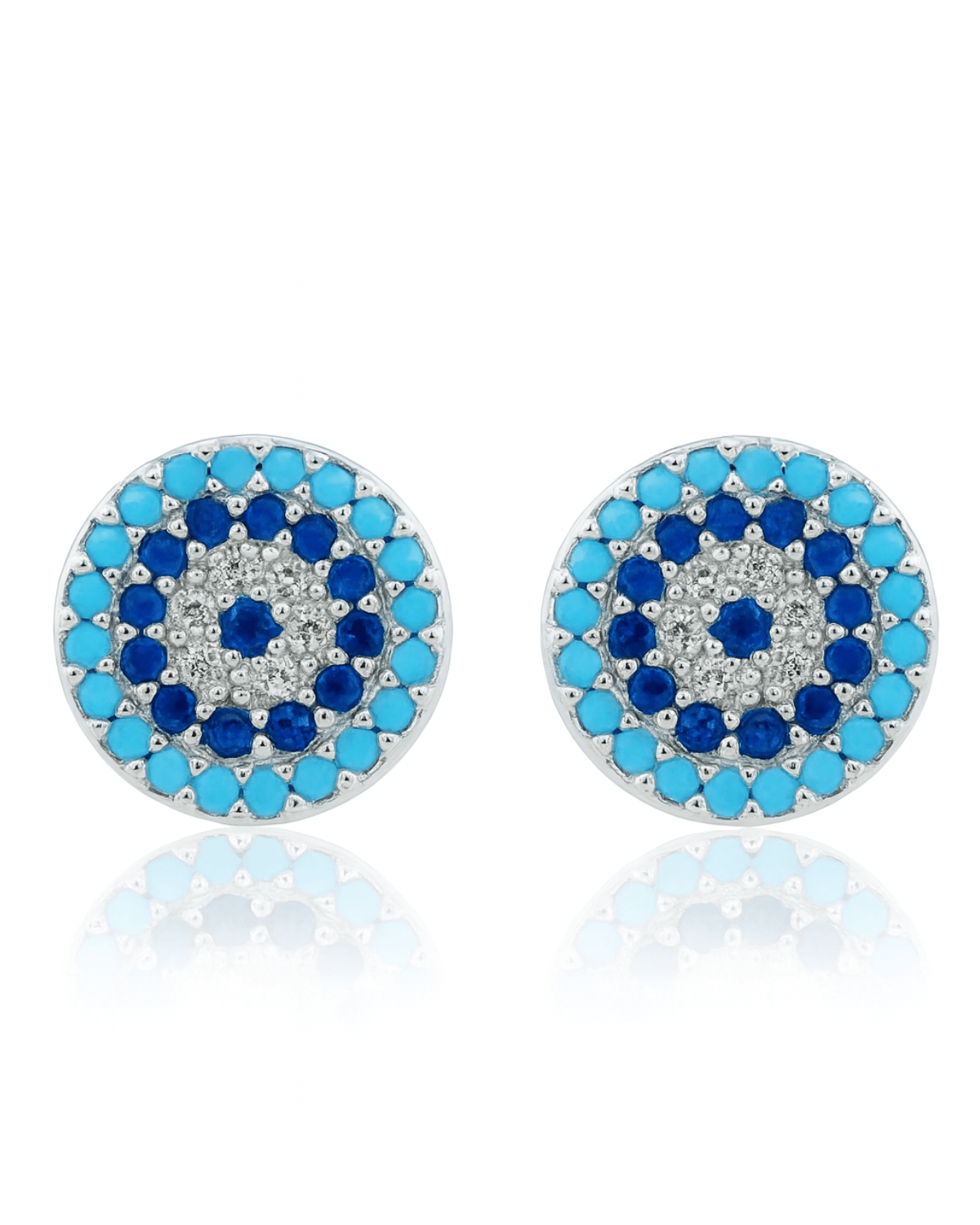 Brinco Colorido em Prata 925 - Karina Pratas