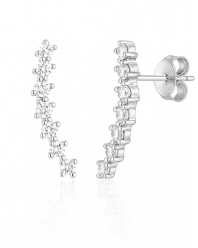 Brinco Ear Cuff Riveira Prata 925 - Karina Pratas