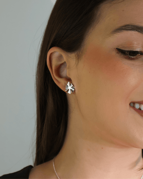 Brinco Gota Abaulada Prata 925 - Karina Pratas