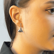 Brinco Gota Alongada em Prata 925 - Karina Pratas