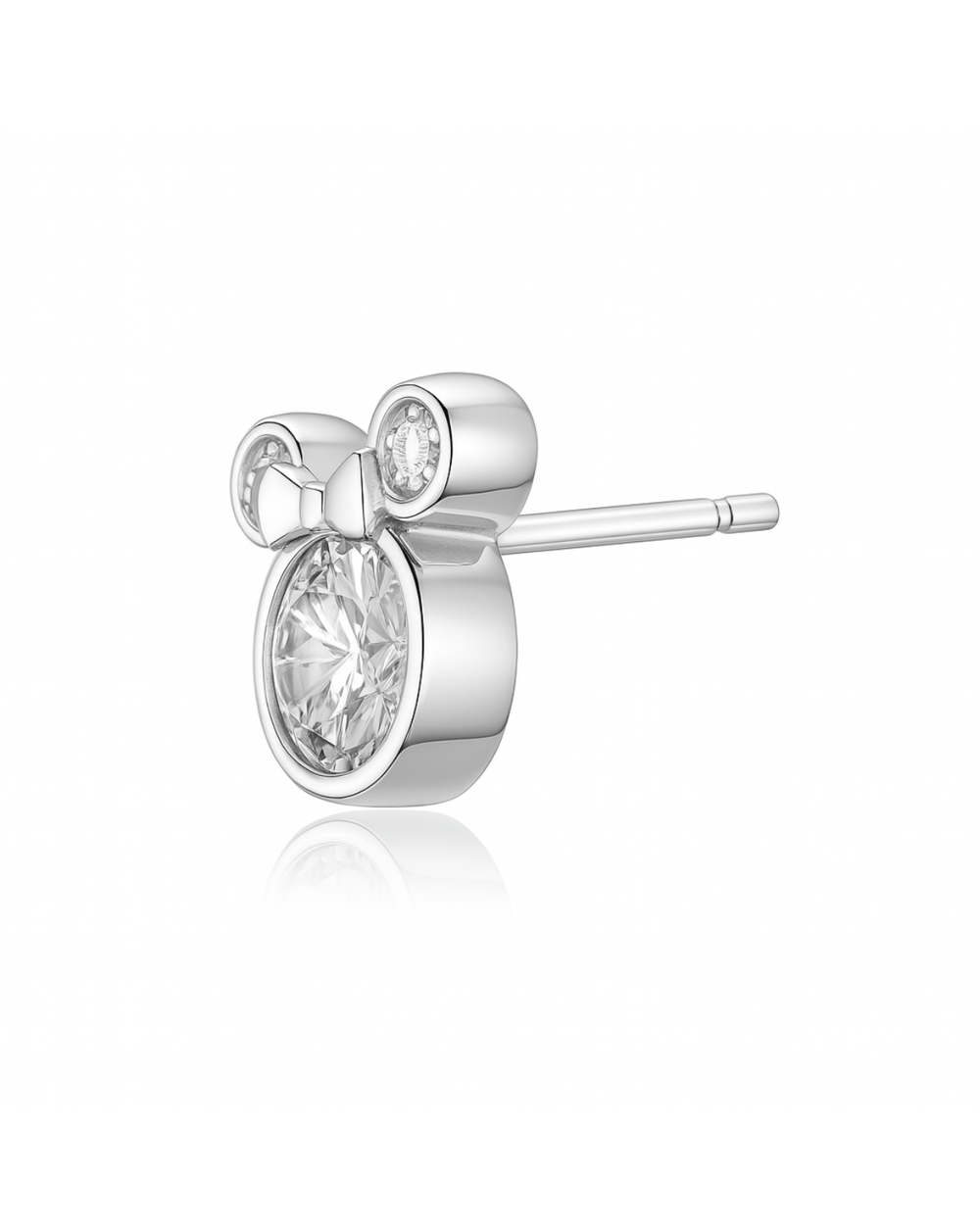 Brinco Minne Cristal Prata 925 - Karina Pratas