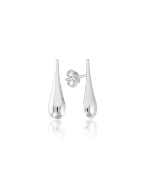 Brinco de Prata em Gota Elegância e Charme
