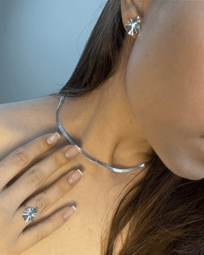 Choker Laminada em Prata 925 - Karina Pratas