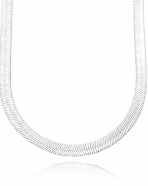 Choker Laminada Prata 925 - Karina Pratas