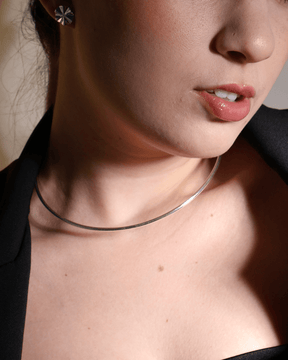 Choker Rígida Prata 925 - Karina Pratas