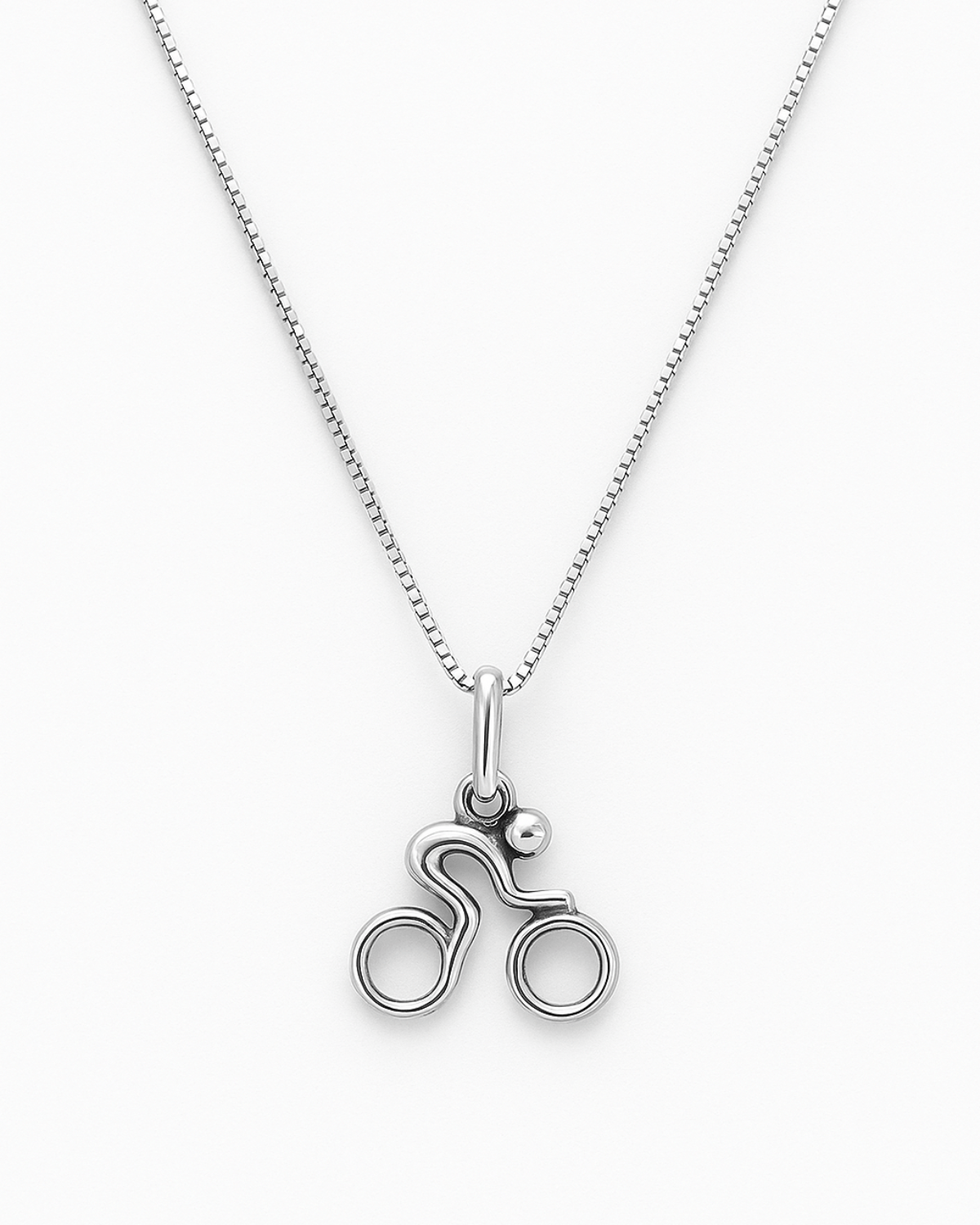 Colar Bicicleta Prata 925 - Karina Pratas