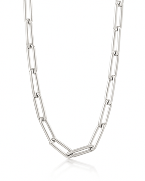 Colar Cartier Elos Quadrado em Prata 925 - Karina Pratas