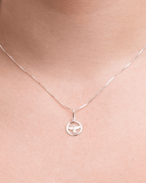 Colar Espírito Santo em Prata 925 - Karina Pratas