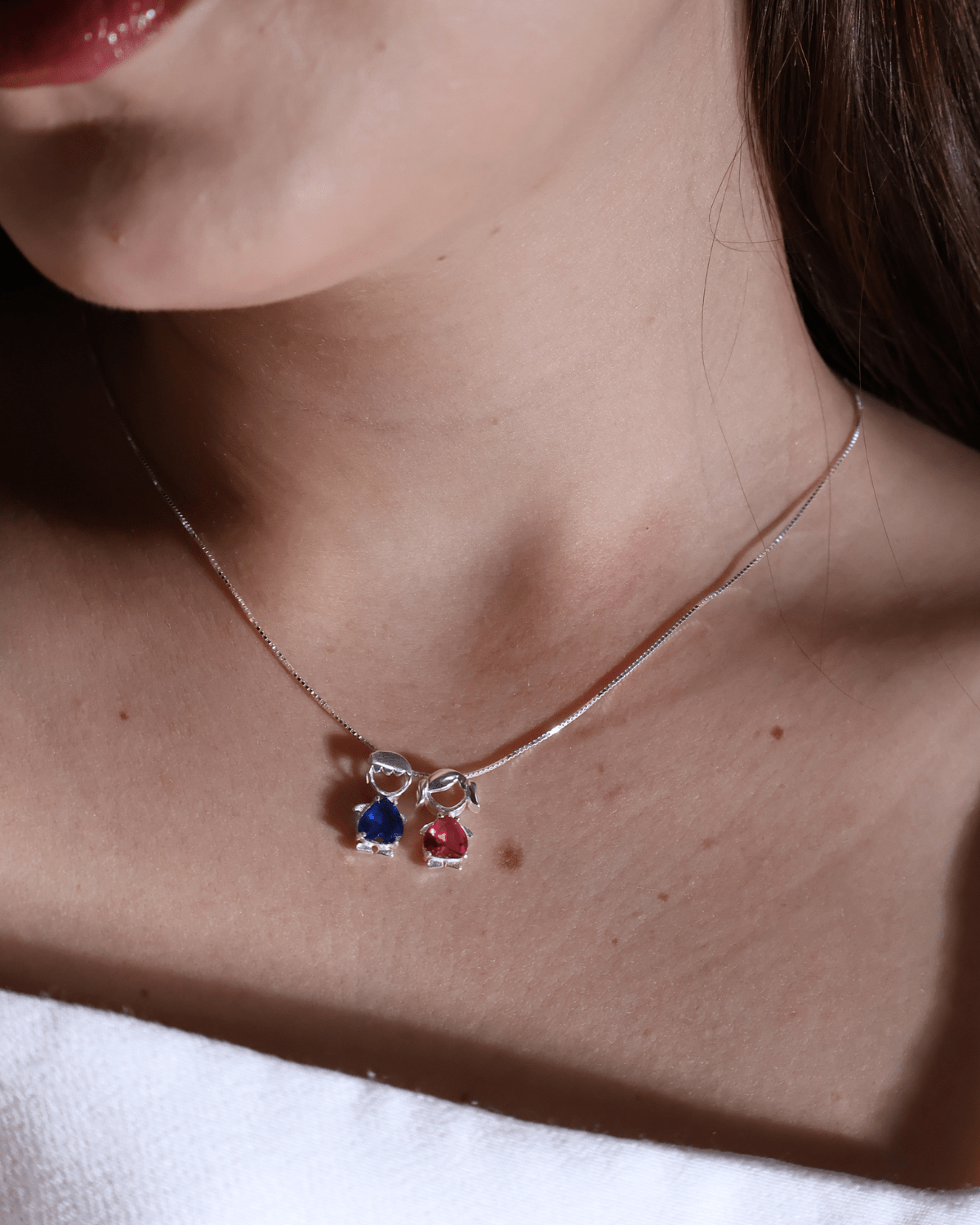 Colar Filhos em Prata 925 - Karina Pratas