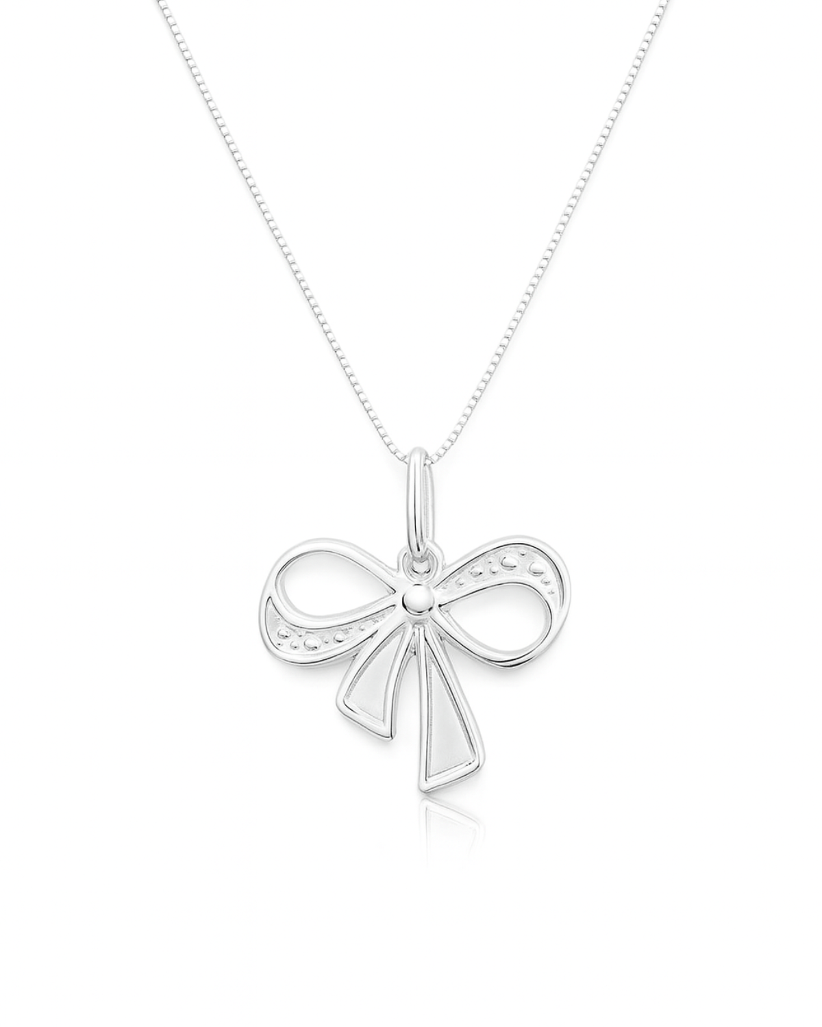 Colar Laço Prata 925 - Karina Pratas