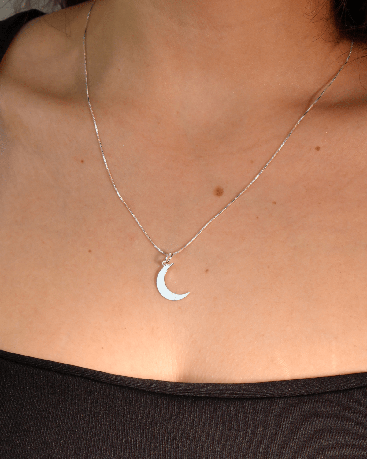 Colar Lua em Prata 925 - Karina Pratas