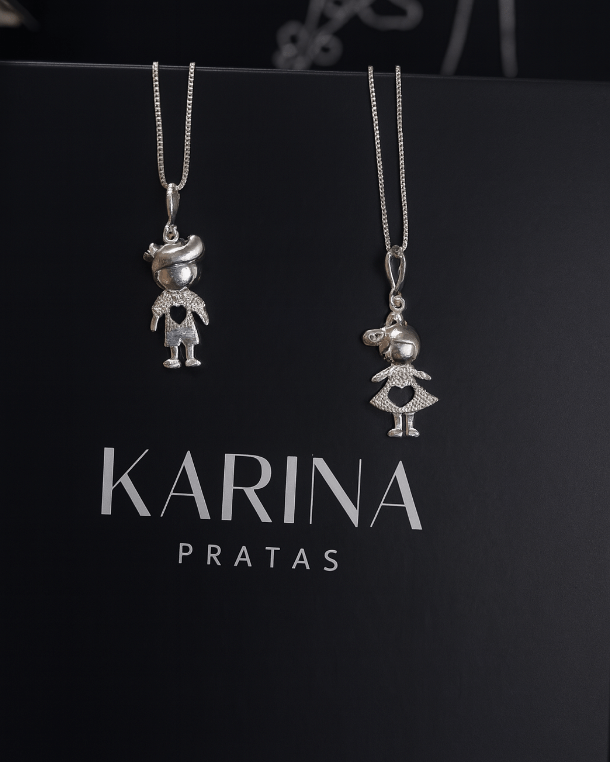 Colar Menino em Prata 925 - Karina Pratas