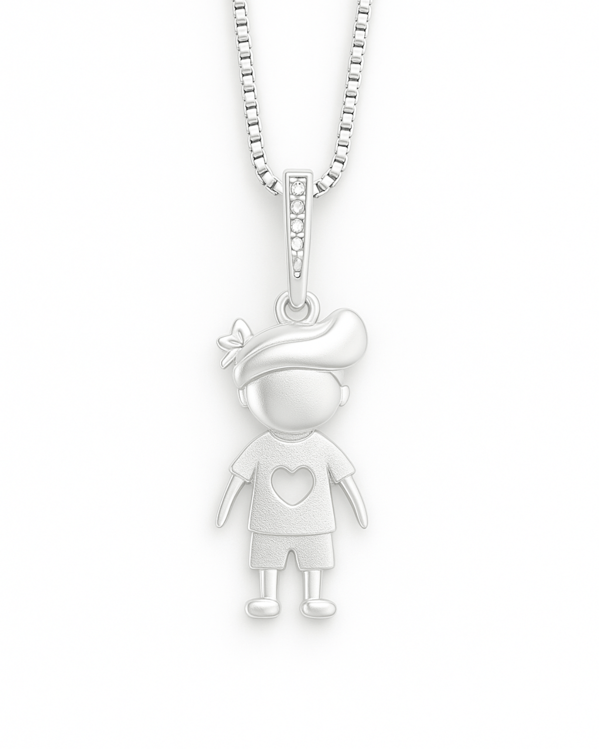Colar Menino em Prata 925 - Karina Pratas