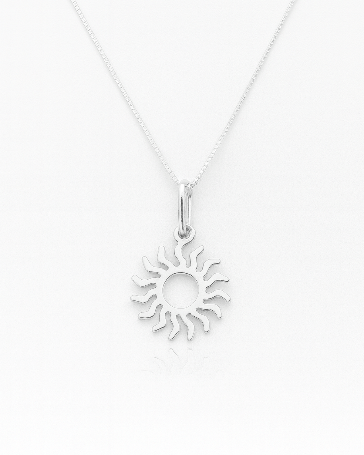 Colar Sol Prata 925 - Karina Pratas