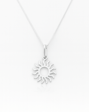 Colar Sol Prata 925 - Karina Pratas
