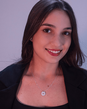 Colar Trevo e Coração Magnético Prata 925 - Karina Pratas