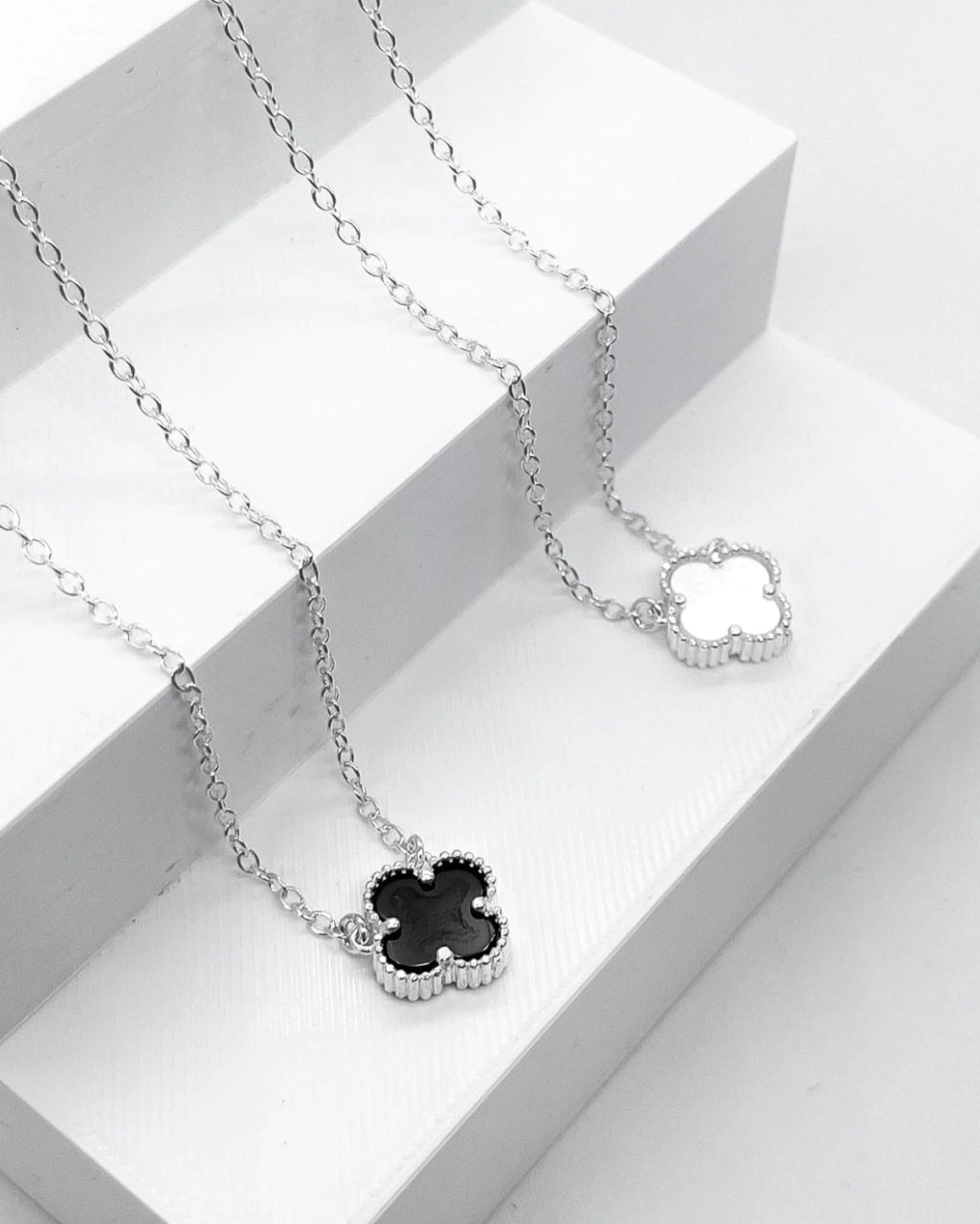 Colar Trevo Em Prata 925 - Karina Pratas